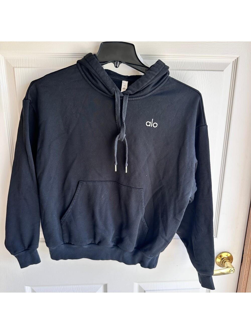 Alo Yoga Accolade XS Black Hoodie